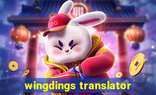 wingdings translator